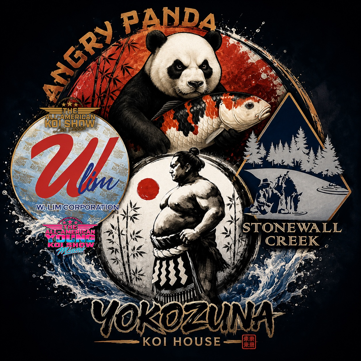 Angry Panda — Miami Koi Show 2026 sponsor